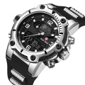 KADEMAN 9055 New Design Brand Digital Watch For Men Quartz Watches Sport Military Wristwatches 30M Waterproof Rubber Strap